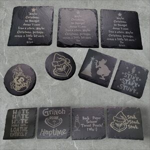 Choose 1 Laser Engraved Slate Coaster